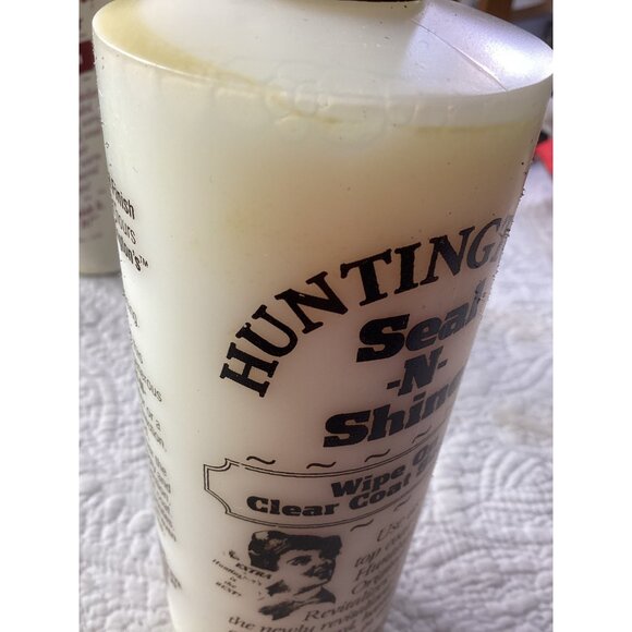Huntingtons Seal-N-Shine Clear Coat Sealer/Orig Finish Revitalizer*Light Brown - Picture 6 of 9